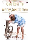God Rest Ye Merry, Gentlemen Pure Sheet Music Duet for Tenor Saxophone and Baritone Saxophone, Arranged by Lars Christian Lundholm (eBook, ePUB)