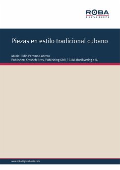 Piezas en estilo tradicional cubano (fixed-layout eBook, ePUB) - Cabrera, Tulio Peramo