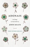 Adonais - An Elegy on the Death of John Keats (eBook, ePUB)