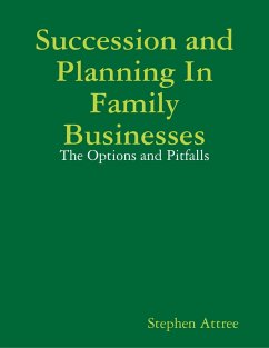 Cover Succession and Planning In Family Businesses: The Options and Pitfalls (eBook, ePUB)