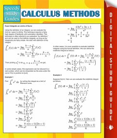 Cover Calculus Methods (Speedy Study Guides) (eBook, ePUB)