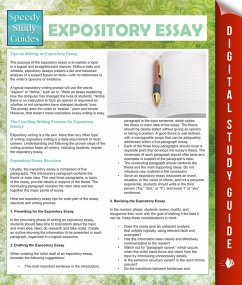 Cover Expository Essay (Speedy Study Guides) (eBook, ePUB)