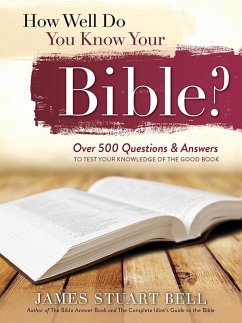 Cover How Well Do You Know Your Bible? (eBook, ePUB)
