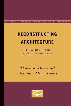 Reconstructing Architecture