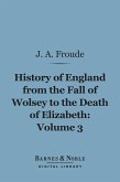 History of England From the Fall of Wolsey to the Death of Elizabeth, Volume 3 (Barnes & Noble Digital Library) (eBook, ePUB)