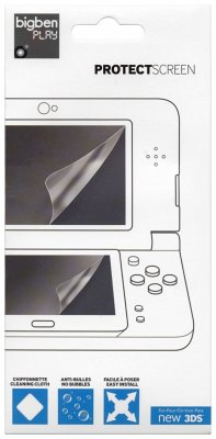 PROTECT SCREEN, Bildschirmfolien und Tuch, für Nintendo new 3DSXL, PROTECTKIT