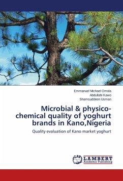 Microbial & physico-chemical quality of yoghurt brands in Kano,Nigeria