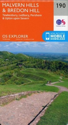 Malvern Hills and Bredon Hill - Ordnance Survey