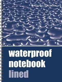 Waterproof Notebook - Lined