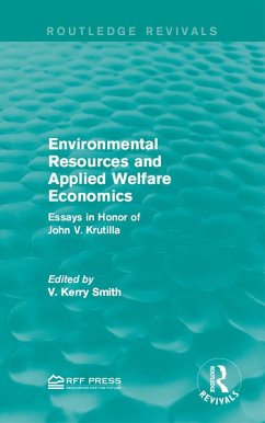 Environmental Resources and Applied Welfare Economics (eBook, ePUB)