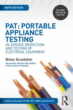 Cover PAT: Portable Appliance Testing (eBook, PDF)