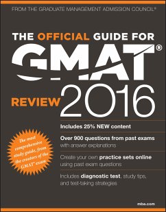 The Official Guide for GMAT Review 2016 with Online Question Bank and Exclusive Video (eBook, ePUB) - Gmac (Graduate Management Admission Council)