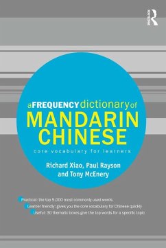 Cover A Frequency Dictionary of Mandarin Chinese (eBook, PDF)