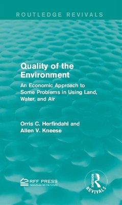 Cover Quality of the Environment (eBook, PDF)