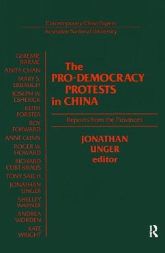 The Pro-democracy Protests in China (eBook, PDF) - Unger, J.
