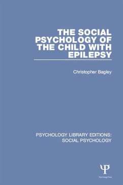 Cover The Social Psychology of the Child with Epilepsy (eBook, ePUB)