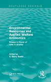 Environmental Resources and Applied Welfare Economics (eBook, PDF)