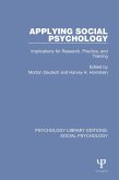 Applying Social Psychology (eBook, ePUB)