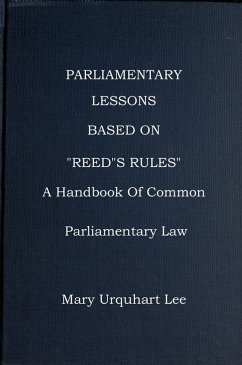 Cover Parliamentary Lessons: based on 