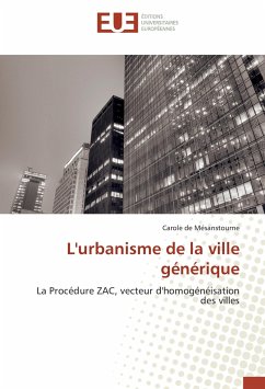 Cover L'urbanisme de la ville générique