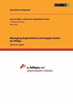 Managing Organizations and Supply Chains by Philips - Steguweit, Hans-Dieter