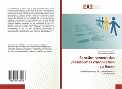 Cover Fonctionnement des plateformes d'innovation au Bénin