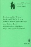 Briefwechsel der Brüder Jacob und Wilhelm Grimm mit Karl Bartsch, Franz Pfeiffer und Gabriel Riedel (eBook, PDF)