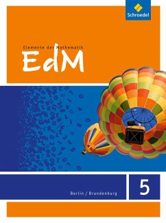 Cover Elemente der Mathematik 5. Schulbuch 5. Berlin / Brandenburg