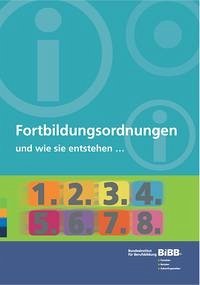 Fortbildungsordnungen und wie sie entstehen ... - Bundesinstitut für Berufsbildung (BIBB)