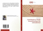 Contribution à l¿étude biosystématique des Echinodermes