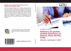 Software de gestión análisis financiero en Geysel, Pinar del Río, Cuba