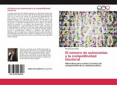 El número de autonomías y la competitividad electoral - de la Peña, Ricardo