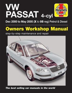 Cover VW Passat Petrol & Diesel (Dec 00 - May 05) Haynes Repair Manual