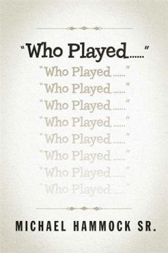 Cover &quote;Who Played......&quote; (eBook, ePUB)