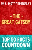 The Great Gatsby - Top 50 Facts Countdown (eBook, ePUB) The Great Gatsby - Top 50 Facts Countdown (eBook, ePUB)