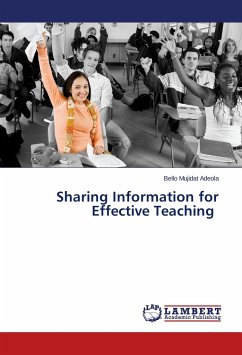 Sharing Information for Effective Teaching - Mujidat Adeola, Bello