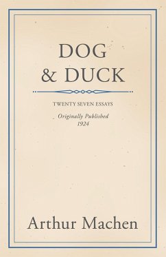 Dog and Duck (eBook, ePUB) - Machen, Arthur