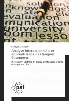 Analyse interactionnelle et apprentissage des langues étrangères - Zokhtareh, Somayeh