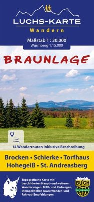 Luchskarte Braunlage - Spachmüller, Bernhard; Schmidt, Thorsten