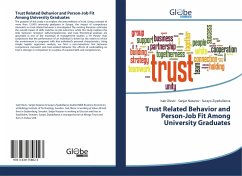 Trust Related Behavior and Person-Job Fit Among University Graduates - Olevic, Isak;Nazarov, Sanjar;Ziyadullaeva, Surayo