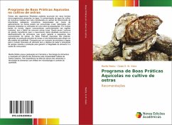 Programa de Boas Práticas Aquícolas no cultivo de ostras