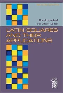 Latin Squares and Their Applications - Keedwell, A. Donald;Dénes, József