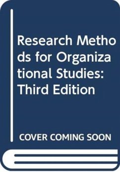 Research Methods for Organizational Studies - Trevor, Charlie O.; Schwab, Donald P.
