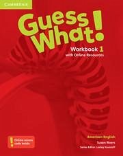 Cover Guess What! American English Level 1 Workbook with Online Resources