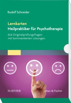 Lernkarten Heilpraktiker für Psychotherapie - Schneider, Rudolf