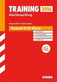 Training Abschlussprüfung 2016 - Deutsch 9./10. Klasse, Hauptschule Niedersachsen, m. MP3-CD