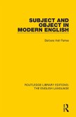 Subject and Object in Modern English (eBook, ePUB)