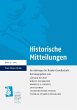 Historische Mitteilungen 27 (2015)... - Bild 1