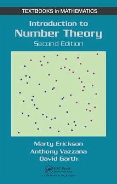 Introduction to Number Theory - Vazzana, Anthony (Truman State University, Kirksville, Missouri, USA; Garth, David (Truman State University, Kirksville, Missouri, USA)