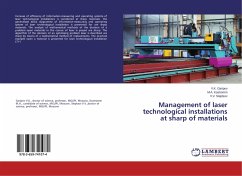 Management of laser technological installations at sharp of materials